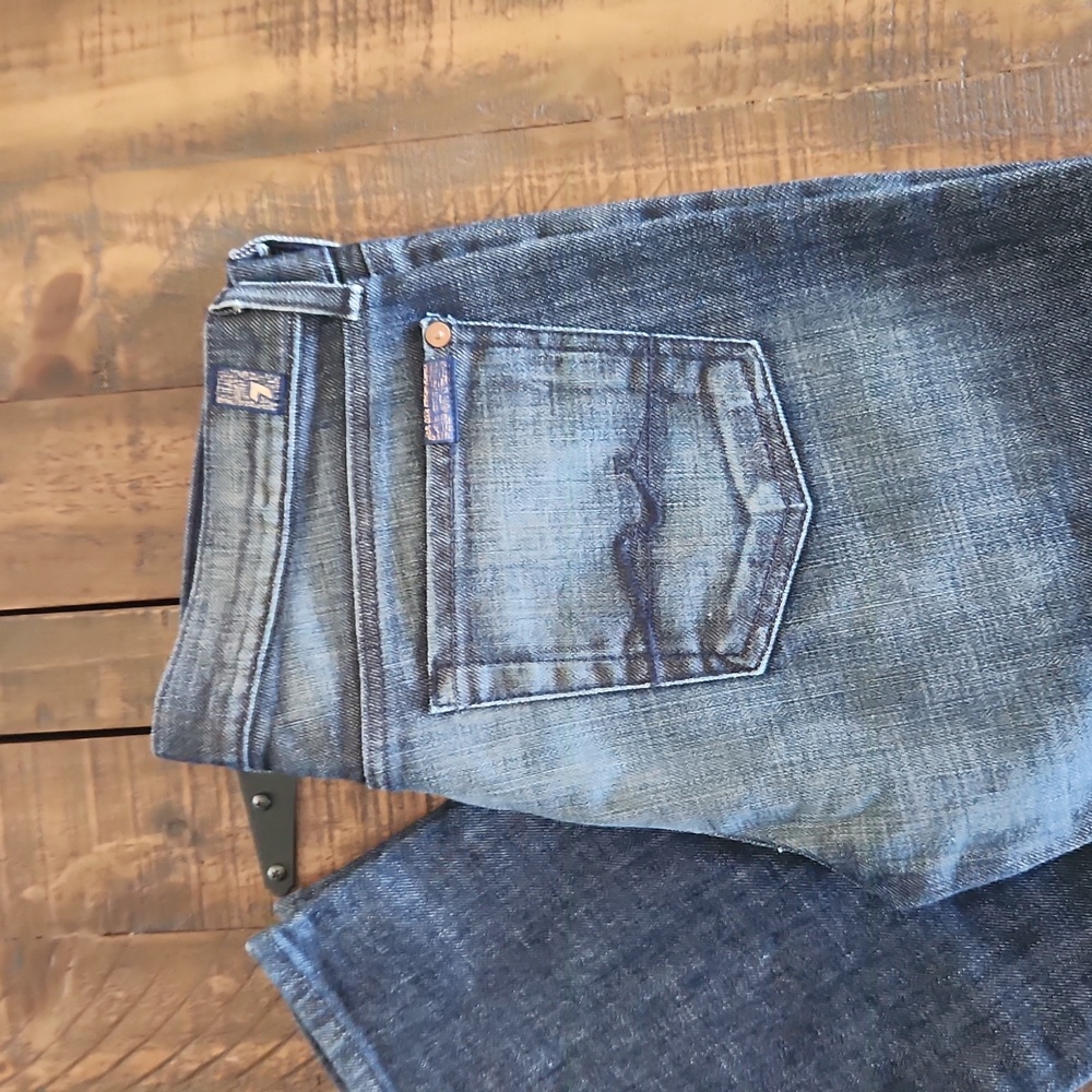 7 for all mankind bootcut jeans 30